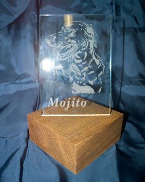 Glas Gravur