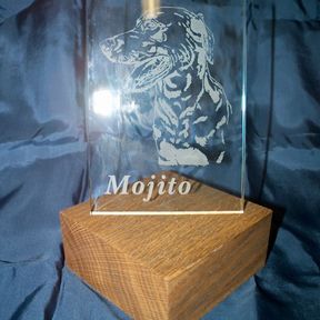 Glas Gravur
