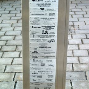 Gebäudebeschriftung